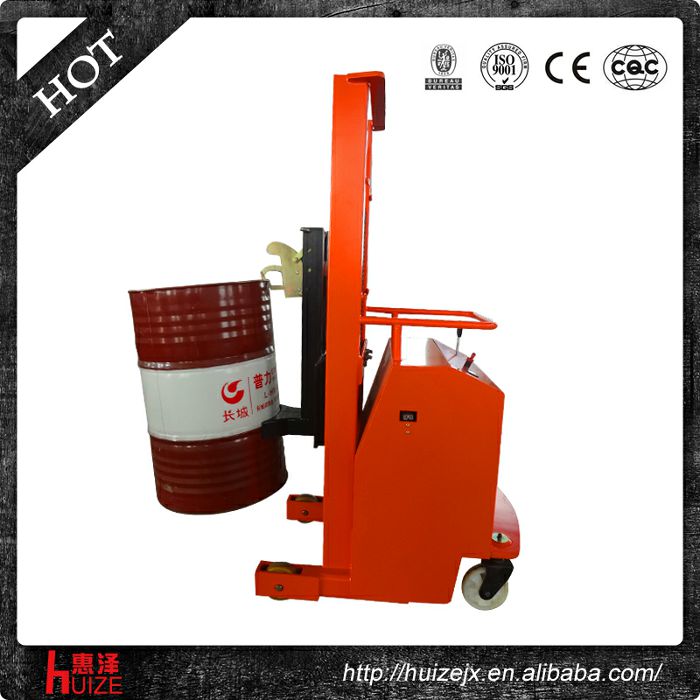 半電動(dòng)配重油桶車（無(wú)底腿，只堆垛，不翻轉(zhuǎn)）